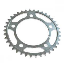Corona Transmisión JT Sprockets ACERO plata 530 HONDA 2