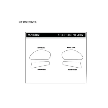 STOMPGRIP Aufkleber-Set für Yamaha R7 2022–2024