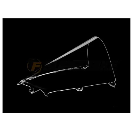 TF SUPERBIKE Windschutzscheibe Double Bubble transparent für Honda CBR600RR 2005-2006