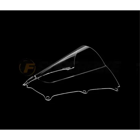TF SUPERBIKE Windschutzscheibe Double Bubble transparent für Honda CBR600RR 2005-2006