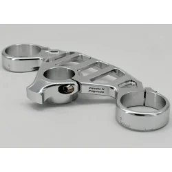 COLUMNA / TIJA SUPERIOR DE DIRECCIÓN MELOTTI RACING NEGRO DUCATI PANIGALE V4 / S / R 2018-2022 2