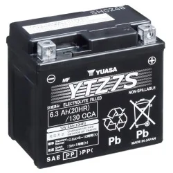 BATERÍA YUASA YTZ7-S PRECARGADA