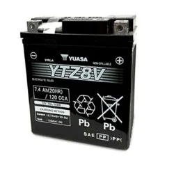 YUASA YTZ8-V VORGELADENE BATTERIE