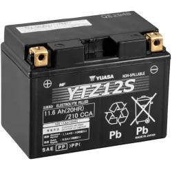 YUASA YTZ12-S VORGELADENE BATTERIE