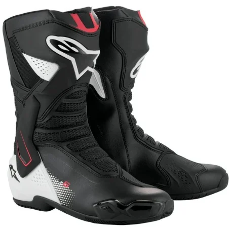 ALPINESTARS SMX-6 V3 Stiefel Schwarz / Weiß / Rote Grafik