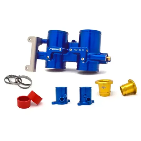 JETPRIME JP ACF 4012 KIT DE TOMA DE CUERPO DE ACELERADOR REDONDO DE 40 MM JETPRIME YAMAHA T-MAX 530 2012-2016