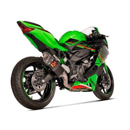 AKRAPOVIC RACING CARBON KOMPLETT AUSPUFF KAWASAKI NINJA ZX-4R / RR 2023-2024
