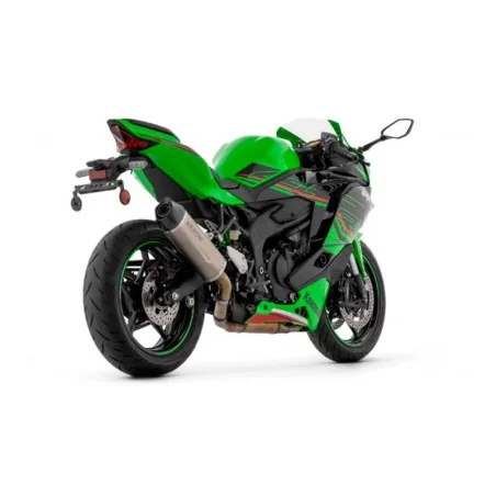 Escape ARROW Indy Race homologado en titanio para KAWASAKI ZX-4R / RR 2024