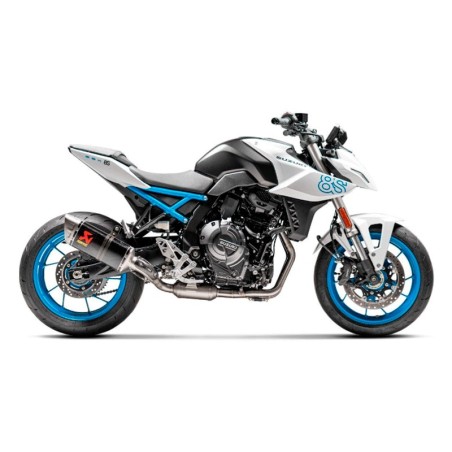 AKRAPOVIC KOMPLETTER CARBON-RENNAUSPUFF Suzuki GSX-8 S 2022-2024