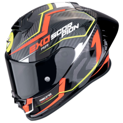 Casco SCORPION Exo-R1 Evo II Air Coup Black / Red / Yellow Neon