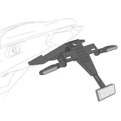 Puig Kennzeichenhalter-Unterstützung für Yamaha YZF R7 22–24