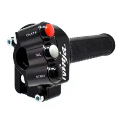 JETPRIME JP ACC 014 -JETPRIME Drosselklappensteuerung mit integrierten Lenkerschaltern KAWASAKI NINJA ZX-4R/R 2024 2