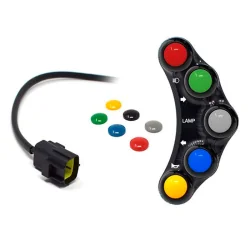 JETPRIME PLS18 Linke Ananas RACING JETPRIME DUCATI MONSTER (7 TASTEN)