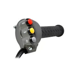 JETPRIME JP ACC 660 T Ananasbeschleuniger JETPRIME TWIST GRIP TITANIUM APRILIA RS 660 / TUONO 660 2020-2021 2