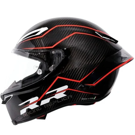 Casco AGV Pista GP RR E2206 Performante Carbon / Red
