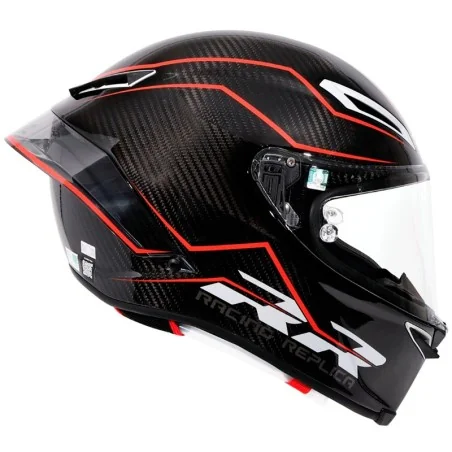 Casco AGV Pista GP RR E2206 Performante Carbon / Red