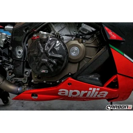 CARBON 2 RACE UNTERE VERKLEIDUNG STRAKTOREN APRILIA RSV4 2009-2015