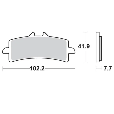 Pastillas de freno SBS 841-HS
