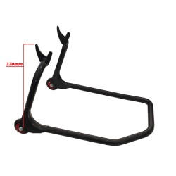 CABALLETE TRASERO FIJO CON RUEDAS 330mm (Pit bike corse)