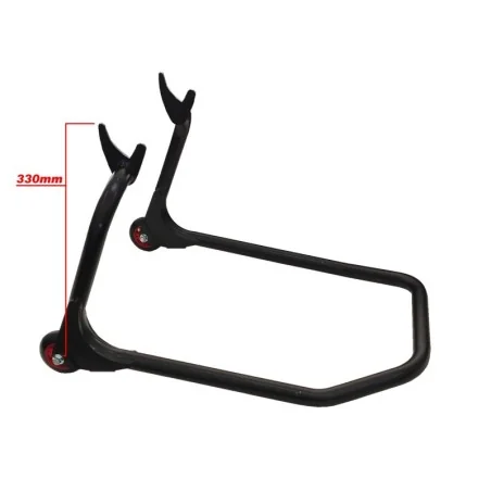 CABALLETE TRASERO FIJO CON RUEDAS 330mm (Pit bike corse)