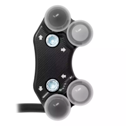 JETPRIME JP PLSE 001. Interruptor de manillar izquierdo Racing para Aprilia TUAREG 660