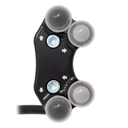 JETPRIME JP PLSE 001. Interruptor de manillar izquierdo Racing para Aprilia TUAREG 660