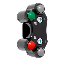 JETPRIME JP PLSR 046. Interruptor de manillar izquierdo Racing para APRILIA RS 457 2024 2