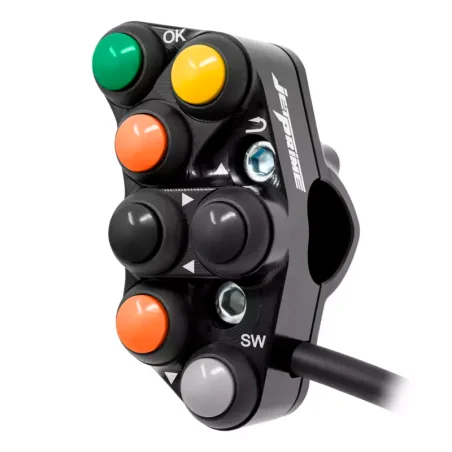 JETPRIME JP PLSR 023. Interruptor de manillar izquierdo Racing para KTM 1290 Super Duke / Adventure