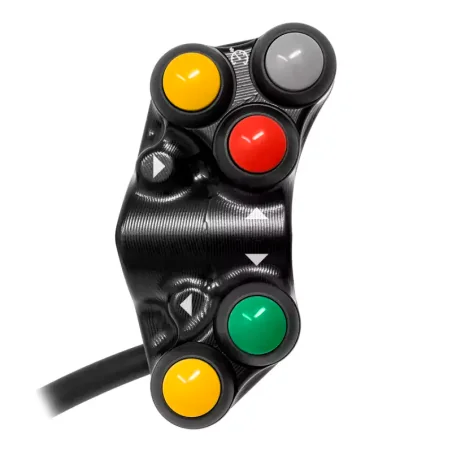 JETPRIME JP PLS 660 Interruptor de manillar 12 botones izquierdo para APRILIA RS 660