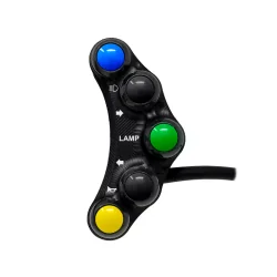 JETPRIME JP PLS 042. Interruptor de manillar izquierdo para YAMAHA YZF-R6 2006-2016