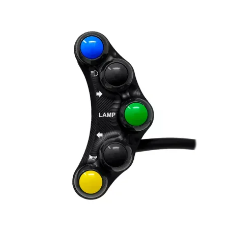 JETPRIME JP PLS 042. Interruptor de manillar izquierdo para YAMAHA YZF-R6 2006-2016