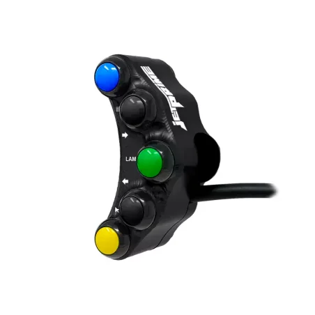 JETPRIME JP PLS 042. Interruptor de manillar izquierdo para YAMAHA YZF-R6 2006-2016