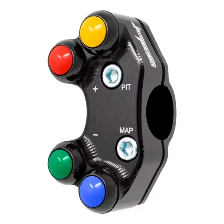 JETPRIME JP SPS MK601Y. Interruptor de manillar izquierdo Racing para YAMAHA YZF-R6 RACE 2021-2024
