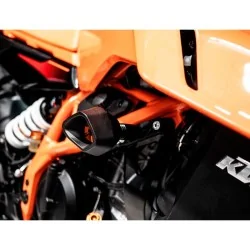 Protectores anti caída anti shock Street Defender EVOTECH para KTM Duke 125 / Duke 390 2024- 2