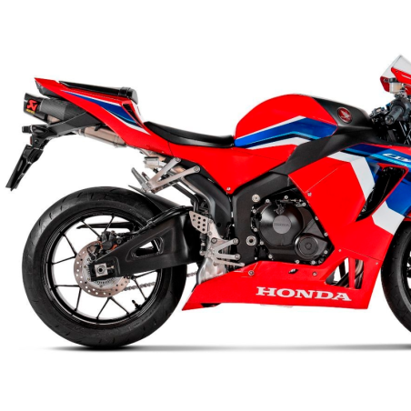AKRAPOVIC S-H6SO17-HACT ZUGELASSENER SLIP-ON-SCHALLDÄMPFER AUS TITAN HONDA CBR 600 RR 2024