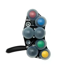 JETPRIME JP PLDE 002. Interruptor de manillar izquierdo para Yamaha XTZ690 Tenerè 700 (orificios alineados)