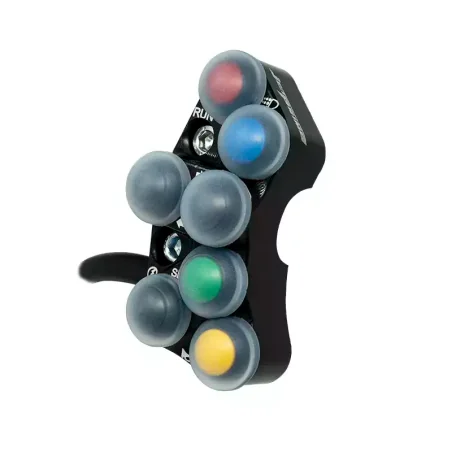 JETPRIME JP PLDE 002 Linker Lenkerschalter für Yamaha XTZ690 Tenerè 700 (Löcher ausgerichtet)