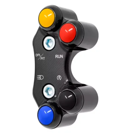 JETPRIME JP PLD 056. Interruptor de manillar Derecho para DUCATI PANIGALE V4 / S 2025 (Orificios Alineados)