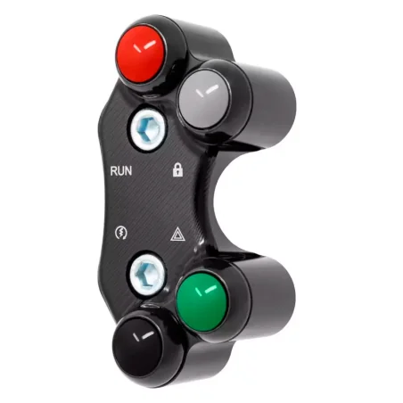 JETPRIME JP PLD 016. Interruptor de manillar Derecho para KTM 1290 Super Duke/Adventure (Orificios Alineados)