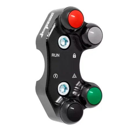 JETPRIME JP PLD 016. Interruptor de manillar Derecho para KTM 1290 Super Duke/Adventure (Orificios Alineados)