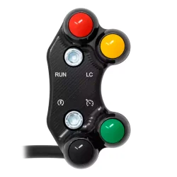 Interruptor de manillar Derecho para MV Agusta F3 (Orificios Alineados)