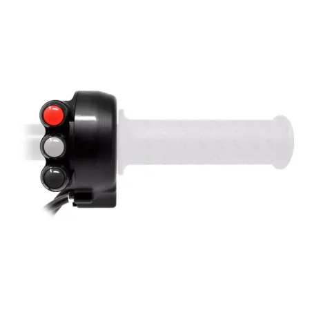JETPRIME JP ACC 056 Puño de acelerador giratorio con mandos integrados para Ducati Panigale V4 / S 2025