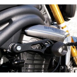 Anti-Fall-Anti-Stoß-Protektoren Street Defender Triumph Speed ​​Triple RS 1200 2021-2024 2