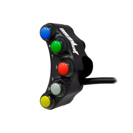 JETPRIME JP SPS 027M. Interruptor de manillar deportivo izquierdo para Honda CBR 1000 RR