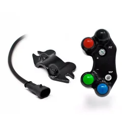 JETPRIME JP SPS MK600K. Interruptor de manillar izquierdo SuperSport para Kawasaki Ninja ZX-6R