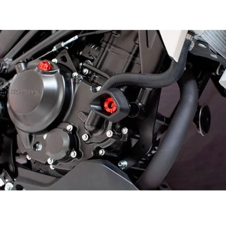 Protectores anti caída anti shock EVOTECH para Honda CB300R 2019-2024