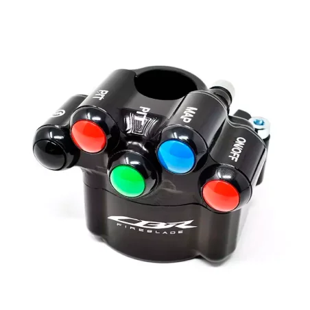 JETPRIME JP ACC PLSR 027 Racing-Lenkerschalter-Kit links + JETPRIME-Gashebel für Honda CBR 1000 RR-R