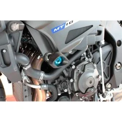Protectores anti caída anti shock EVOTECH para Yamaha MT-10 2016-2024 2