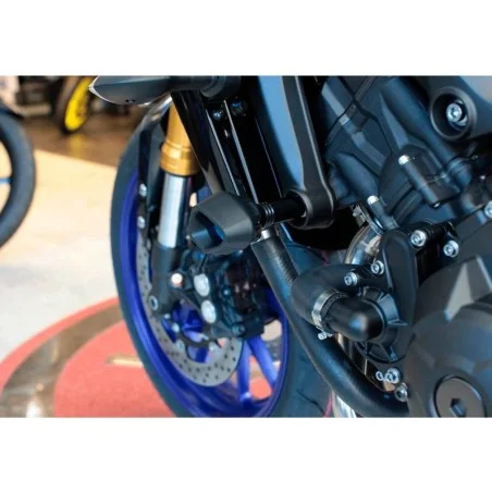Protectores anti caída anti shock EVOTECH para Yamaha MT-09 / XSR900
