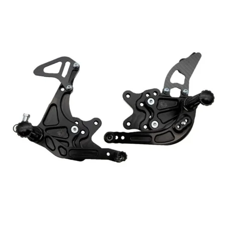 EINSTELLBARE KLAPPSPINNE HINTERE FUSSFÜSSE SUZUKI GSX-R 600 / 750 2011-2017